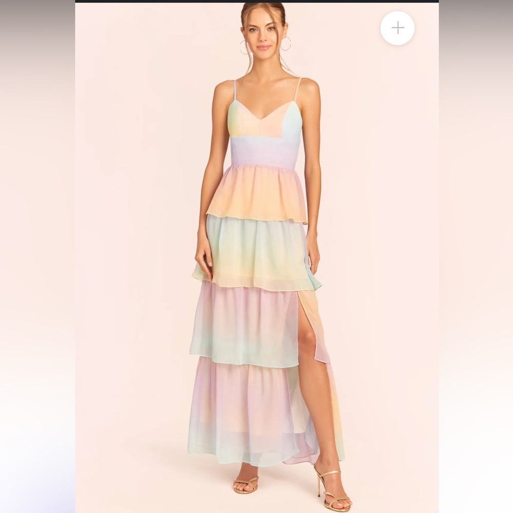 Amanda Uprichard Thaddea Maxi Rainbow